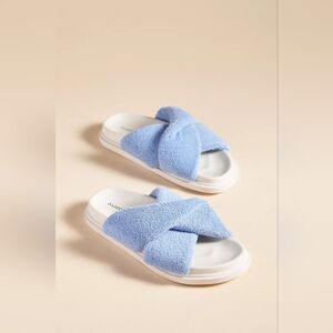 NWT Anthropologie Maeve Terry Slide Sandals Size 8